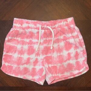 Old Navy size 5t Pink and White Tie-Dye Athletic Shorts